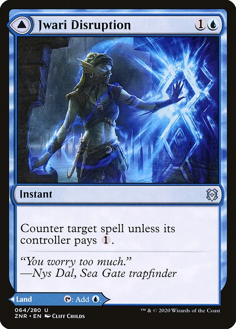 Jwari Disruption // Jwari Ruins (Zendikar Rising 64) - WZRD TCG