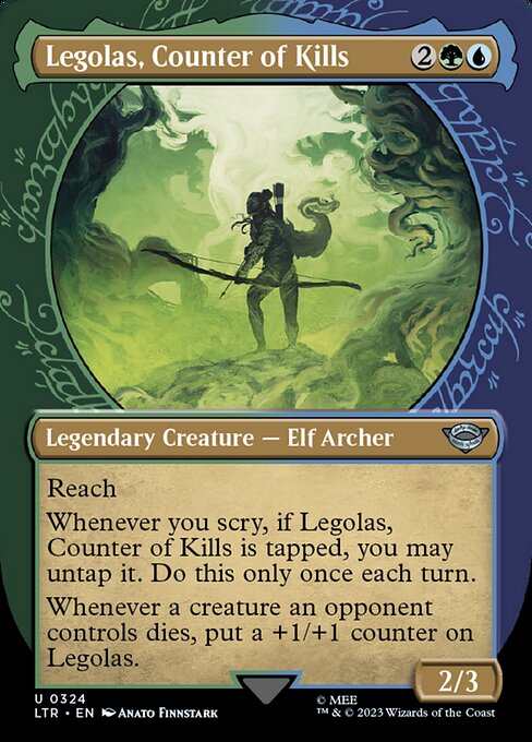Legolas, Counter of Kills front