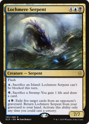 Lochmere Serpent (ELD) 195 - WZRD TCG