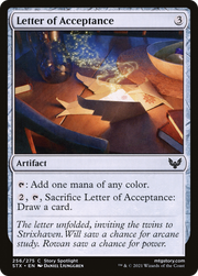 Letter of Acceptance (STX) 256 - WZRD TCG