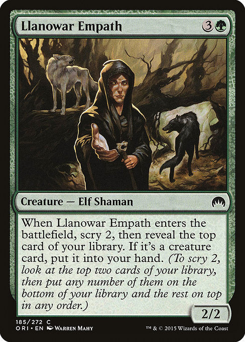 Llanowar Empath front
