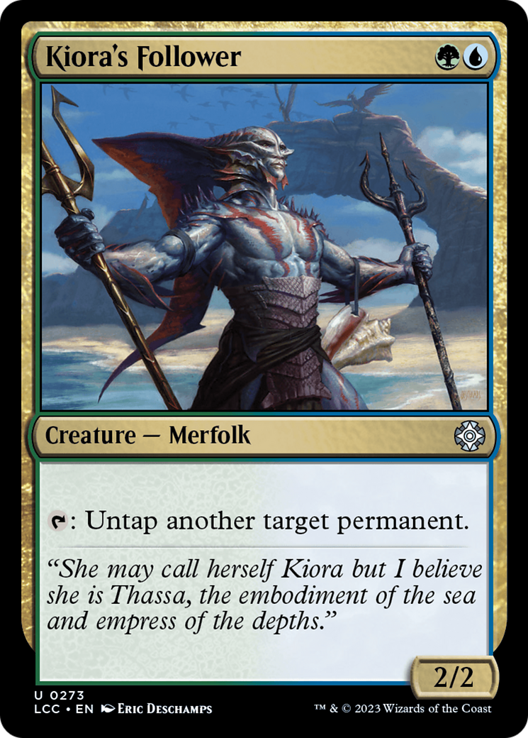Kiora's Follower (LCC) 273 - WZRD TCG