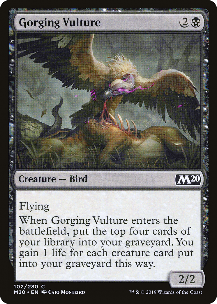 Gorging Vulture (M20) 102 - WZRD TCG