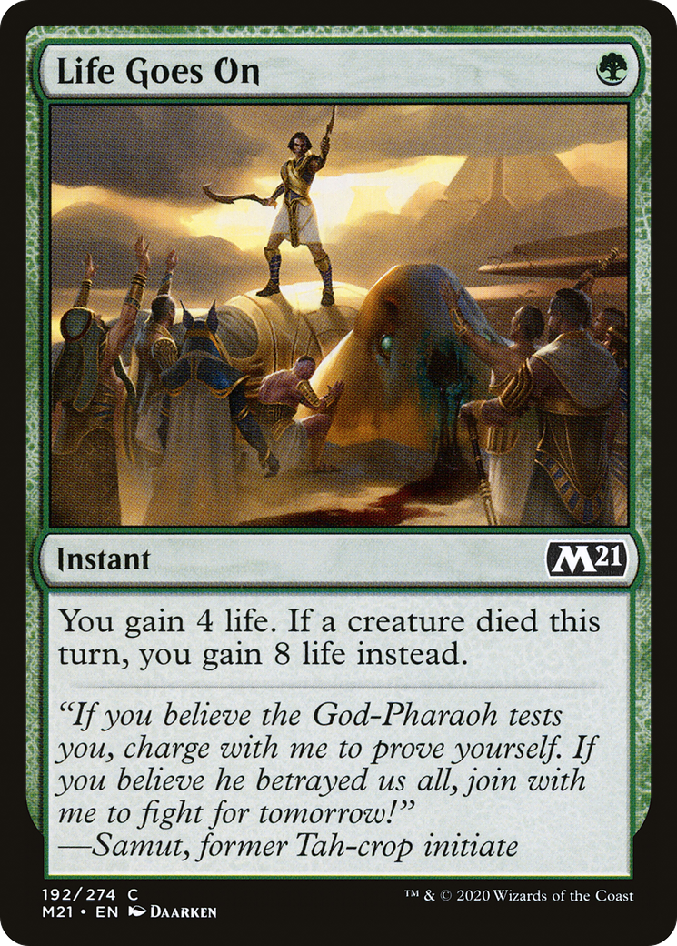 Life Goes On (M21) 192 - WZRD TCG