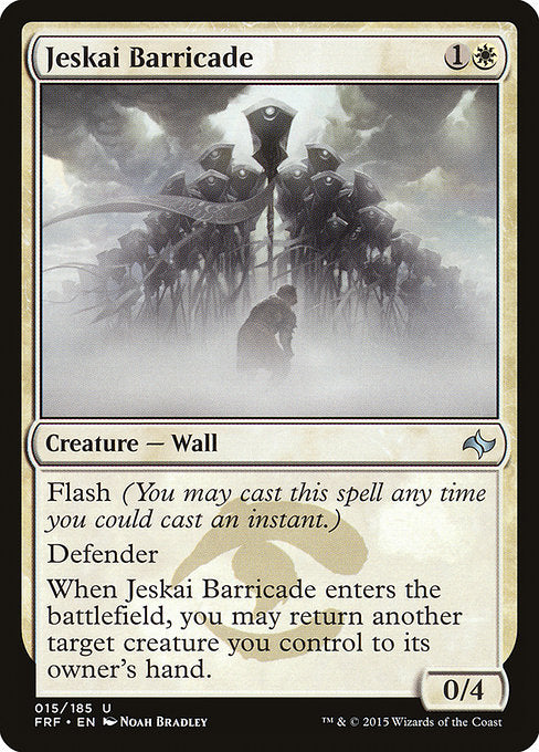 Jeskai Barricade front