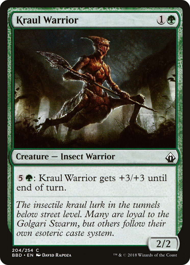 Kraul Warrior (BBD) 204 - WZRD TCG