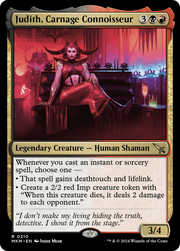 Judith, Carnage Connoisseur (MKM) 210 - WZRD TCG