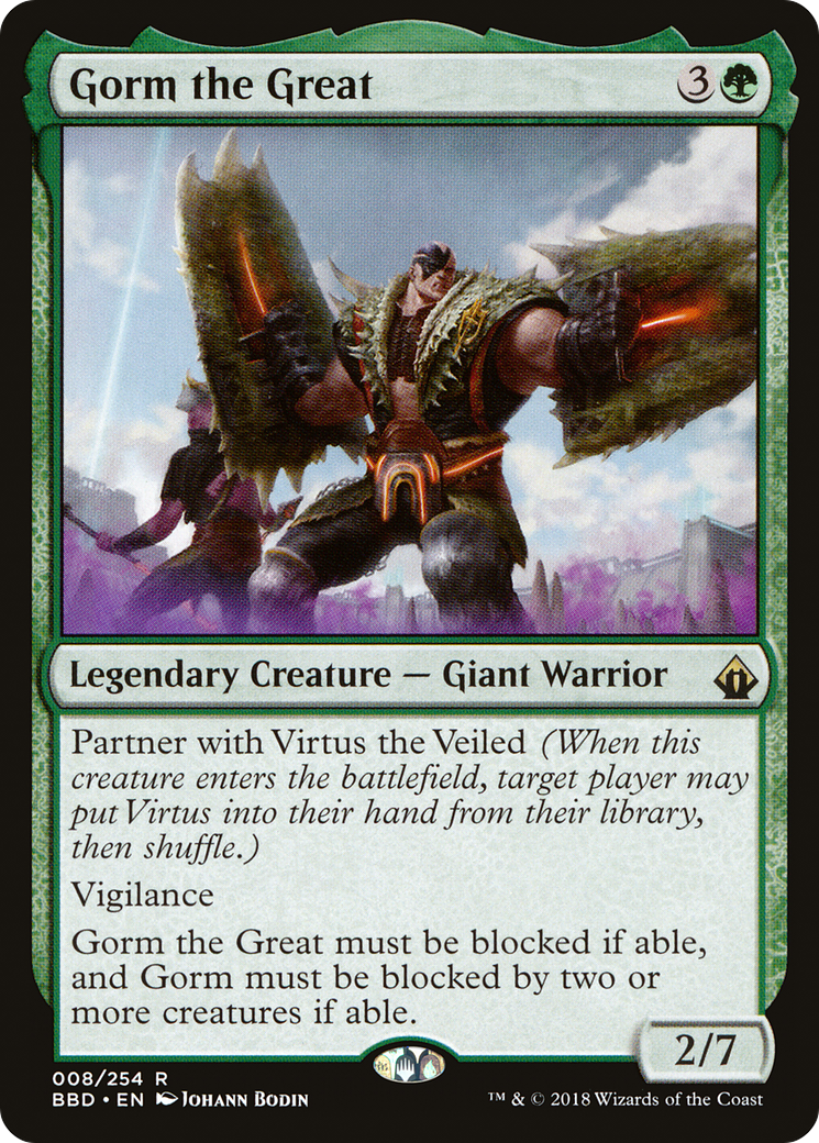 Gorm the Great (BBD) 8 - WZRD TCG