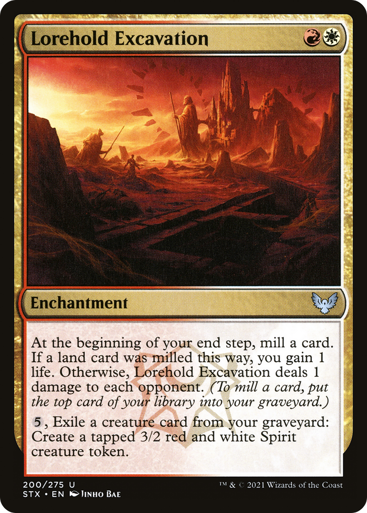 Lorehold Excavation (STX) 200
