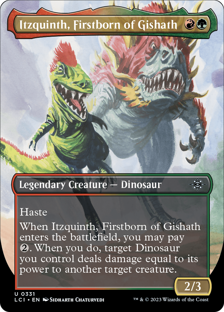 Itzquinth, Firstborn of Gishath (LCI) 331 - WZRD TCG