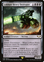 Lokhust Heavy Destroyer front