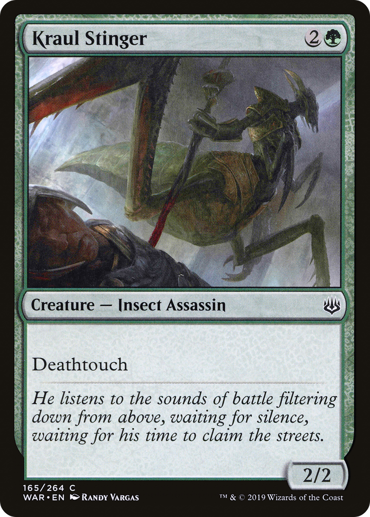 Kraul Stinger (WAR) 165 - WZRD TCG