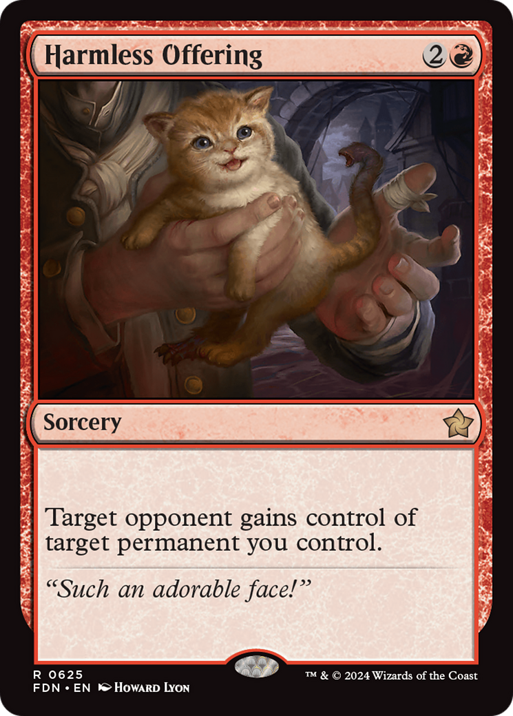 Harmless Offering (FDN) 625 - WZRD TCG