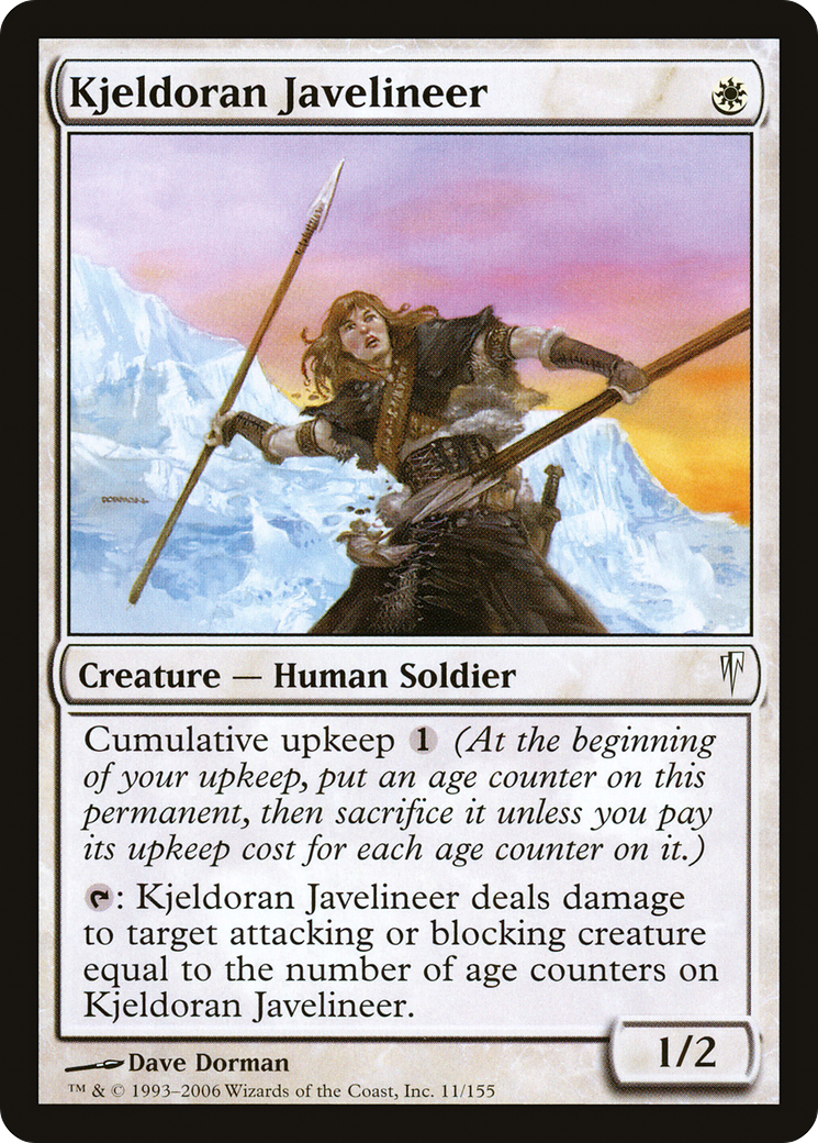Kjeldoran Javelineer (CSP) 11 - WZRD TCG