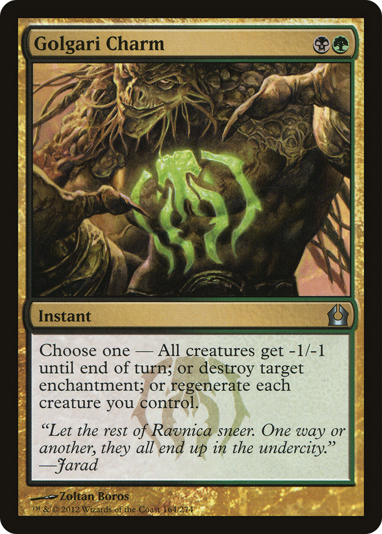 Golgari Charm (RTR) 164 - WZRD TCG