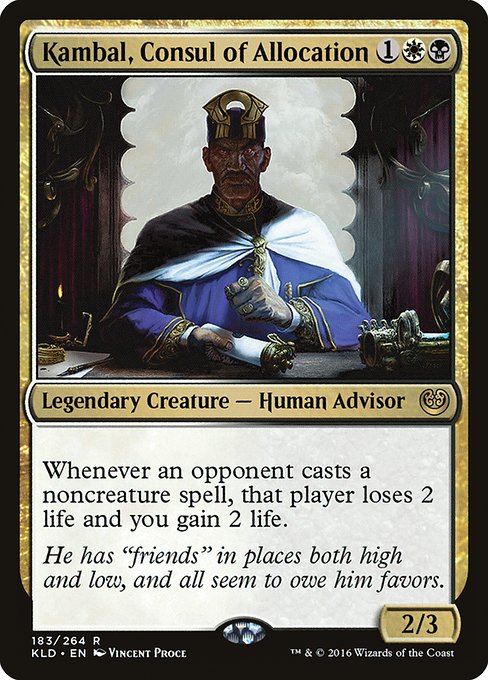 Kambal, Consul of Allocation front