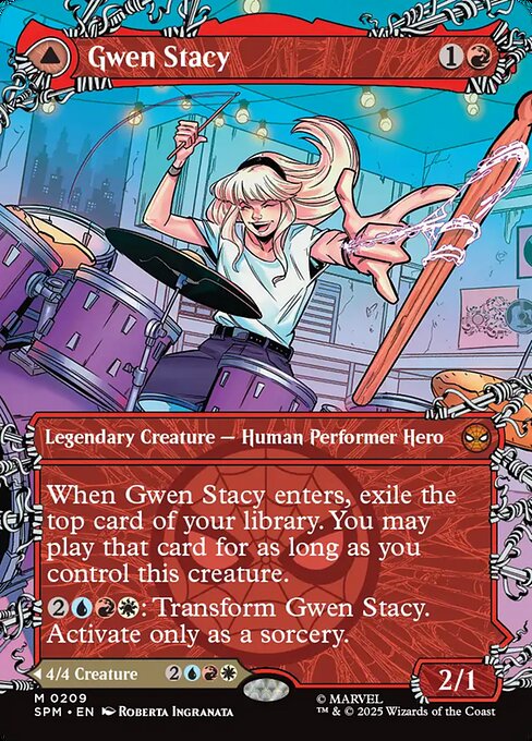 Gwen Stacy // Ghost-Spider front