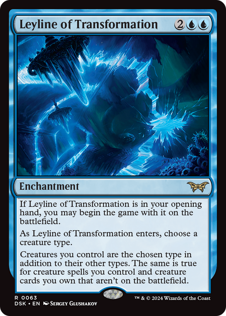 Leyline of Transformation (DSK) 63 - WZRD TCG