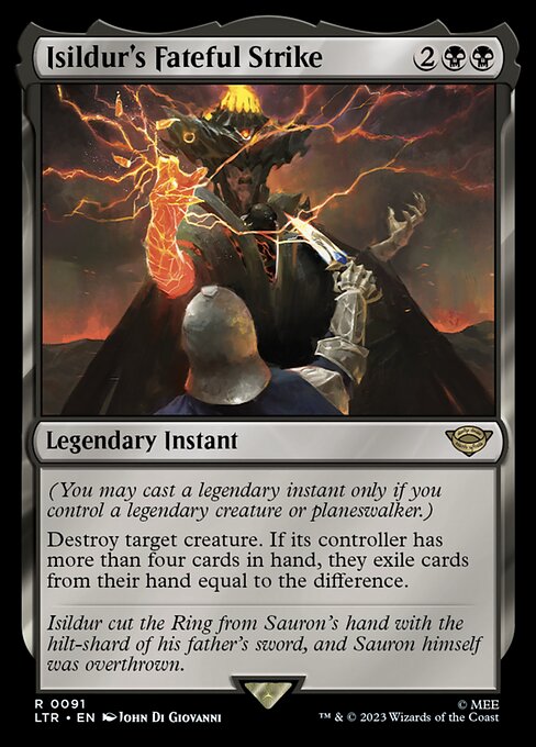 Isildur's Fateful Strike front