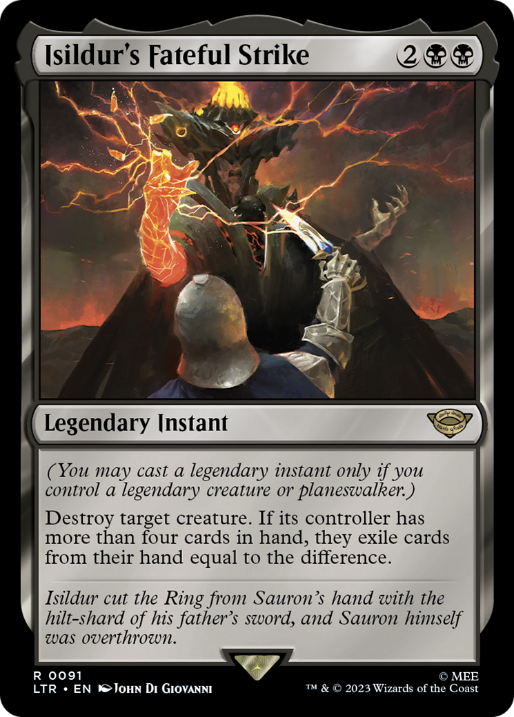 Isildur's Fateful Strike (LTR) 91 - WZRD TCG