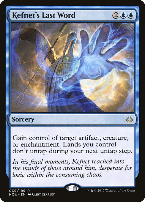 Kefnet's Last Word front