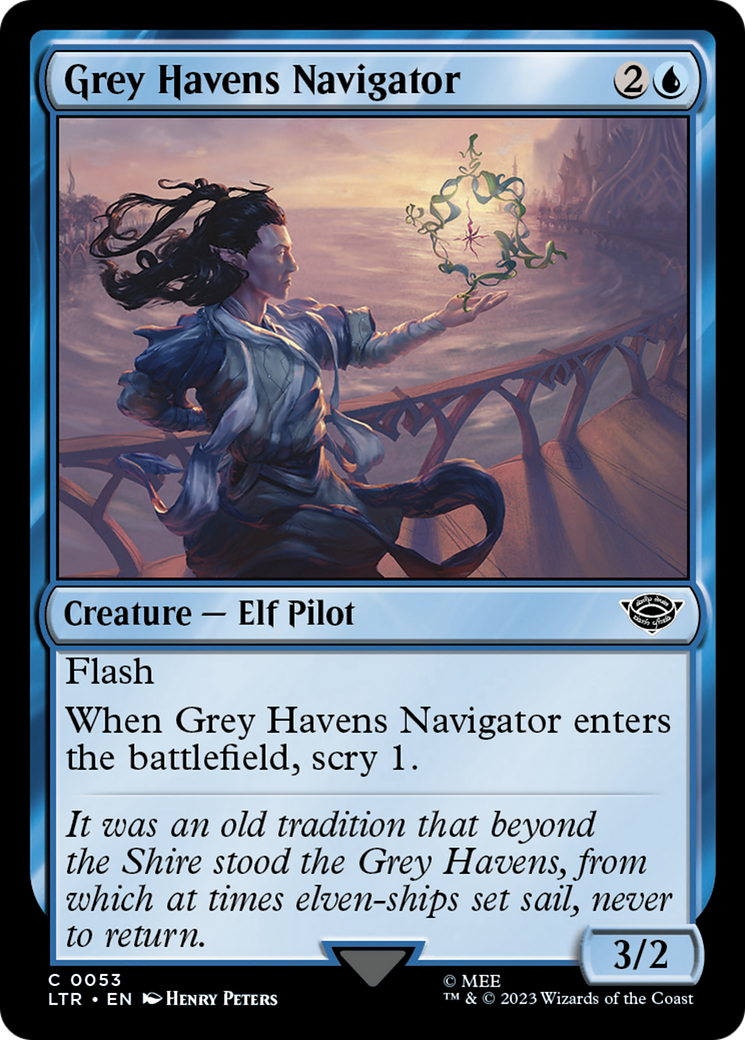 Grey Havens Navigator (LTR) 53 - WZRD TCG
