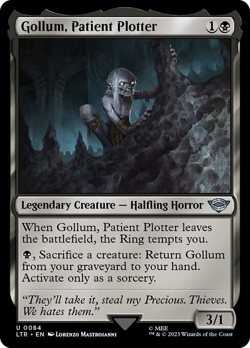 Gollum, Patient Plotter front