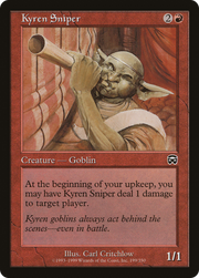 Kyren Sniper (MMQ) 199 - WZRD TCG