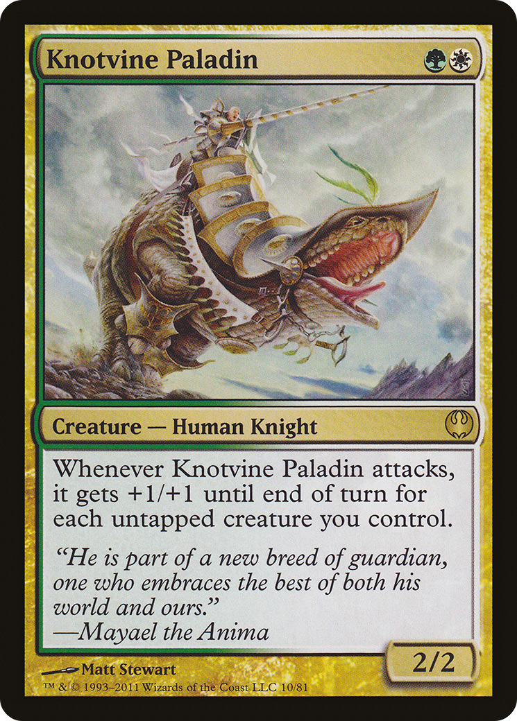 Knotvine Paladin (DDG) 10 - WZRD TCG