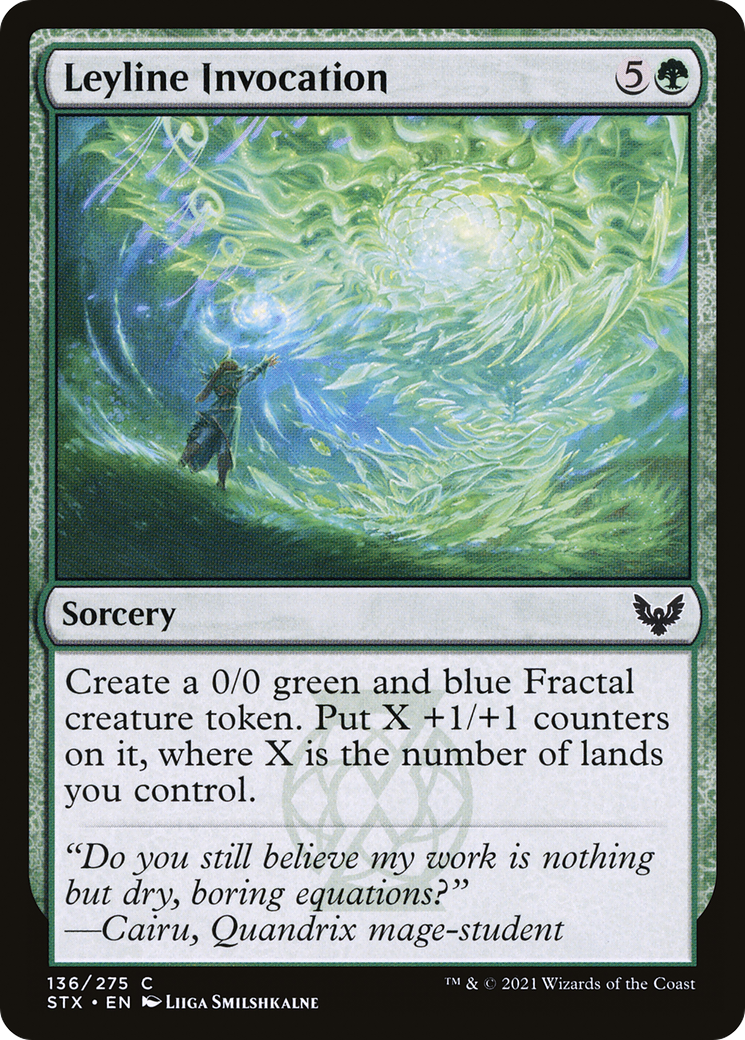 Leyline Invocation (STX) 136
