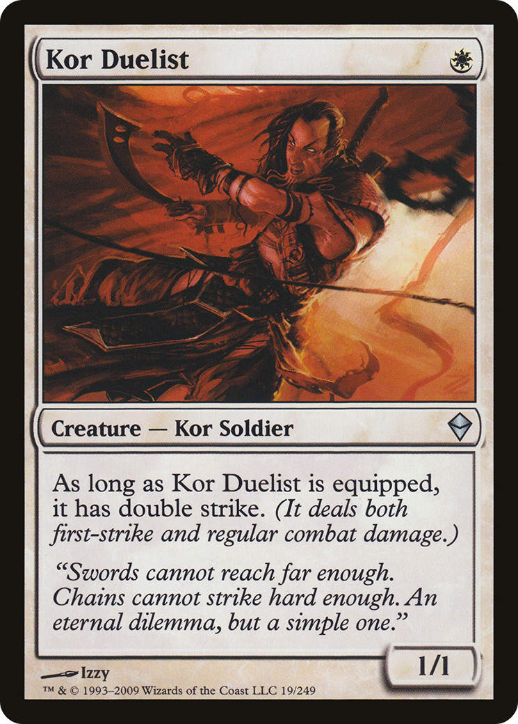 Kor Duelist (ZEN) 19 - WZRD TCG