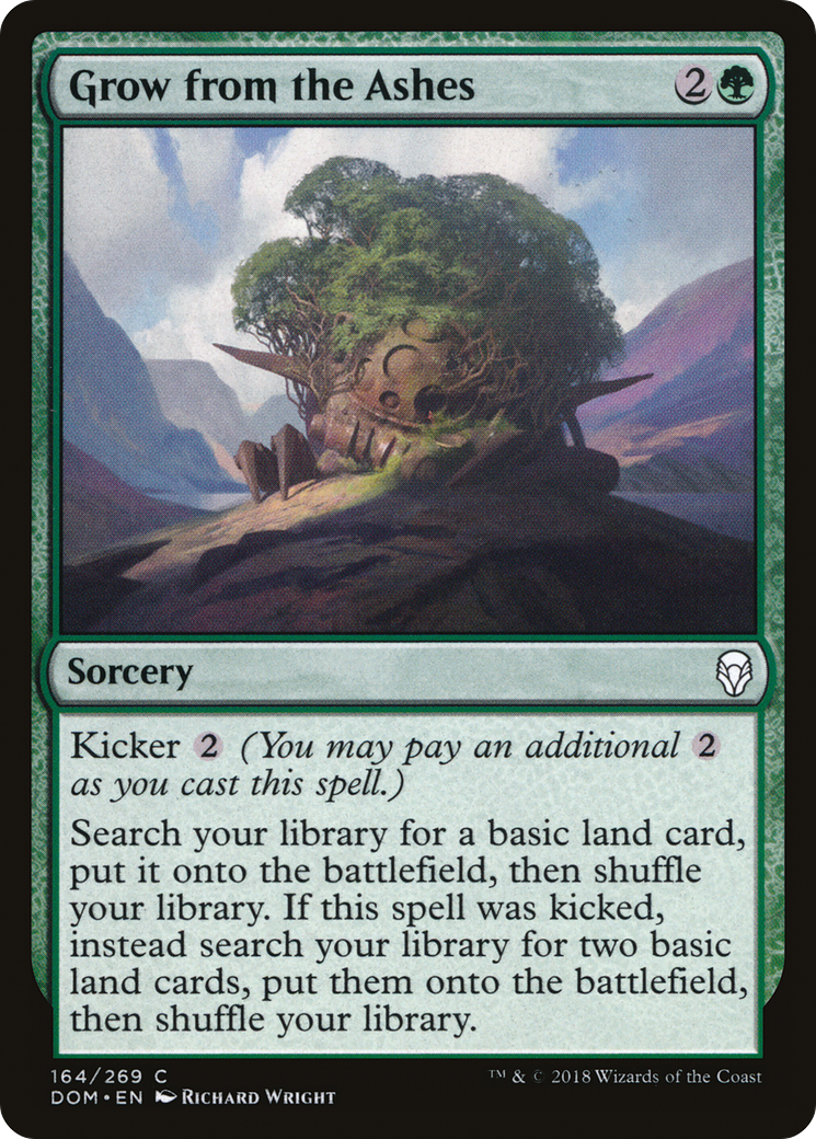 Grow from the Ashes (DOM) 164 - WZRD TCG