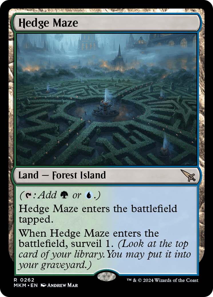 Hedge Maze (MKM) 262 - WZRD TCG