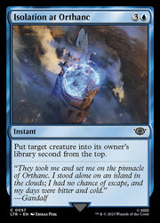 Isolation at Orthanc front