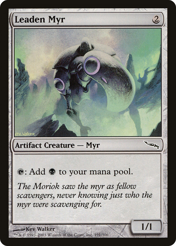 Leaden Myr (MRD) 191 - WZRD TCG