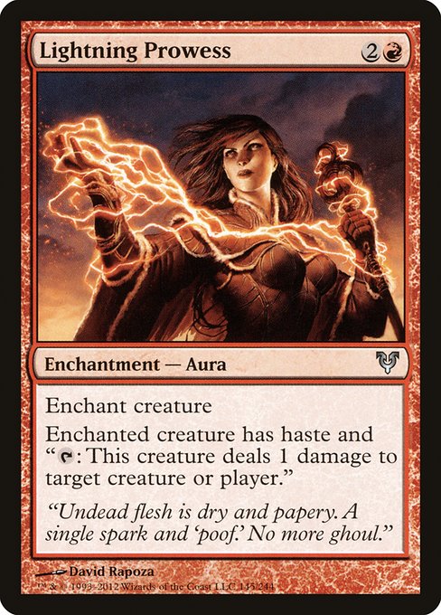 Lightning Prowess front