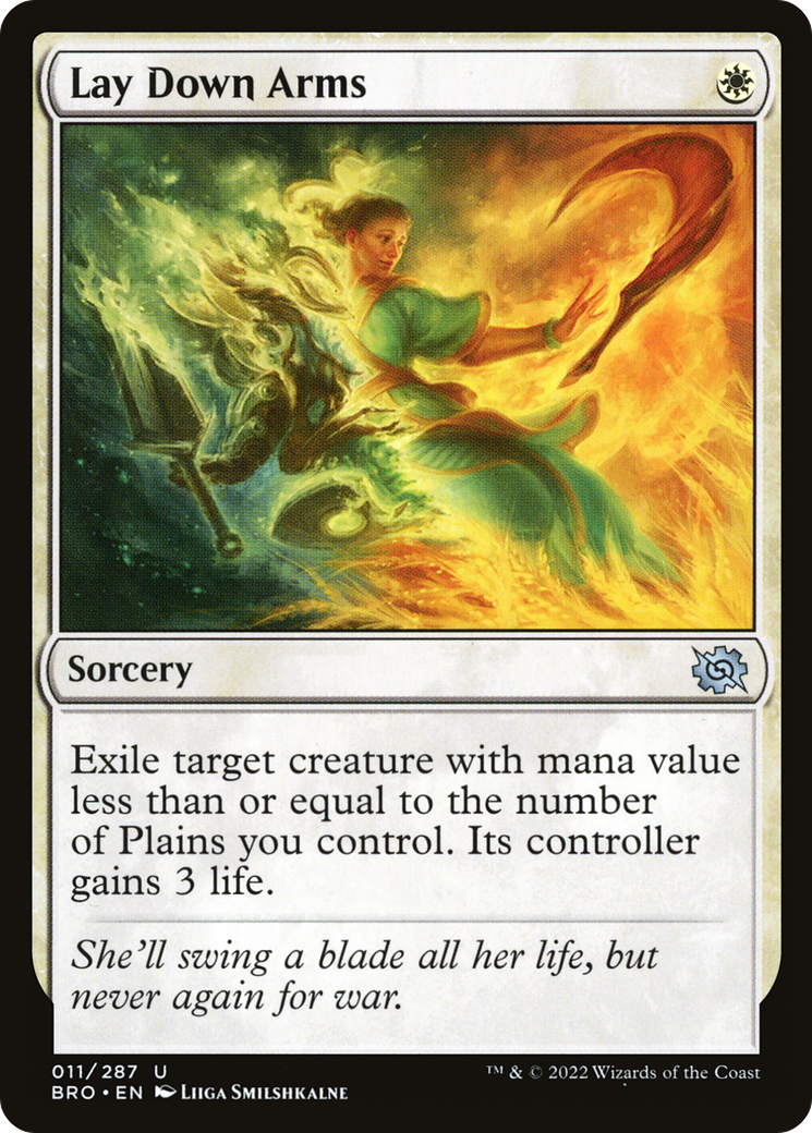 Lay Down Arms (BRO) 11 - WZRD TCG
