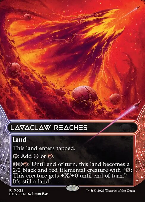 Lavaclaw Reaches front
