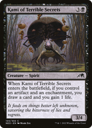 Kami of Terrible Secrets (NEO) 105 - WZRD TCG