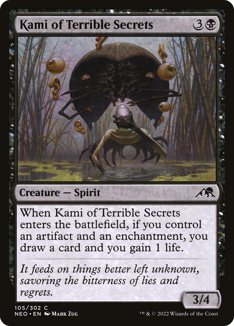 Kami of Terrible Secrets (NEO) 105 - WZRD TCG
