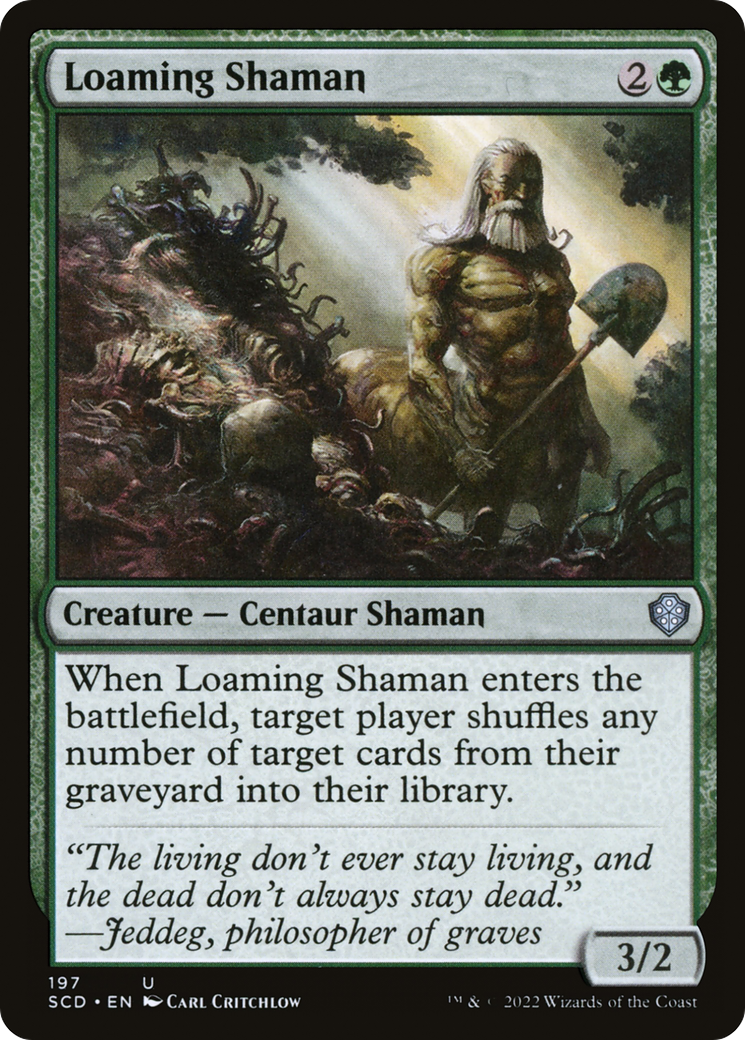 Loaming Shaman (SCD) 197 - WZRD TCG