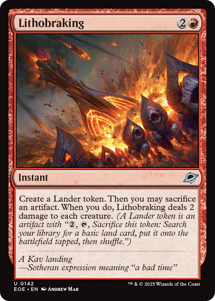Lithobraking (EOE) 142 - WZRD TCG