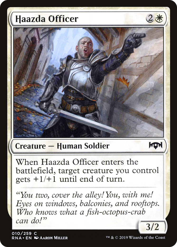 Haazda Officer (RNA) 10 - WZRD TCG