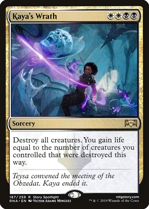 Kaya's Wrath front