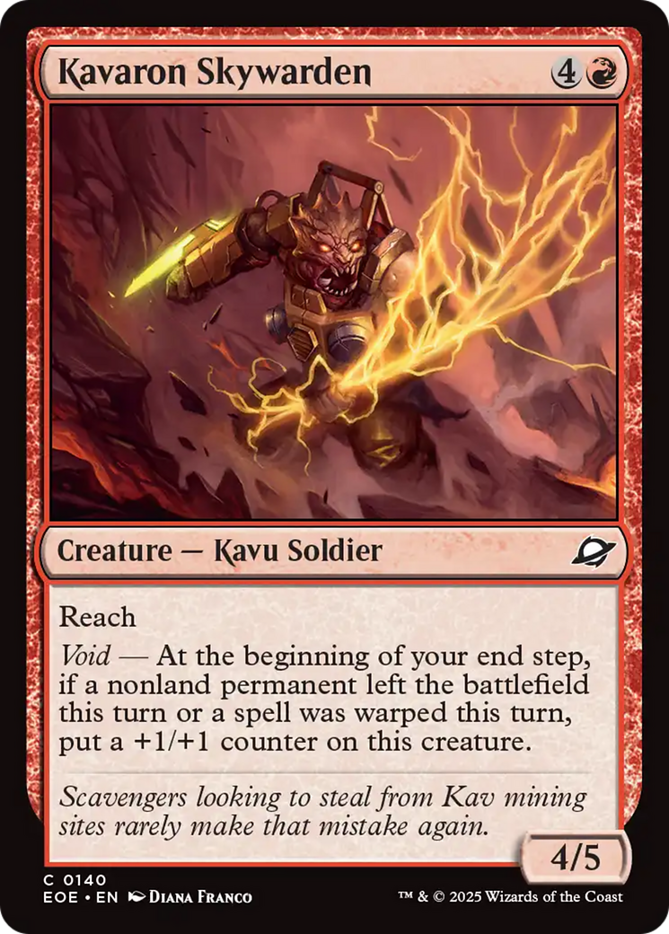 Kavaron Skywarden (EOE) 140 - WZRD TCG