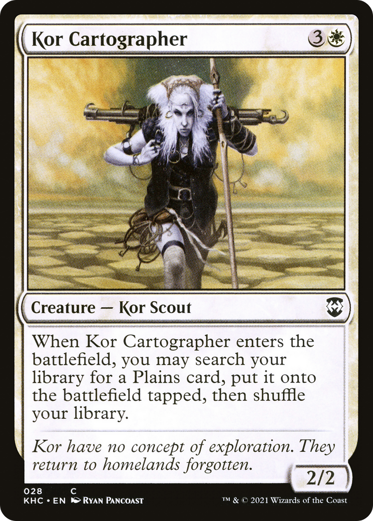 Kor Cartographer (KHC) 28 - WZRD TCG