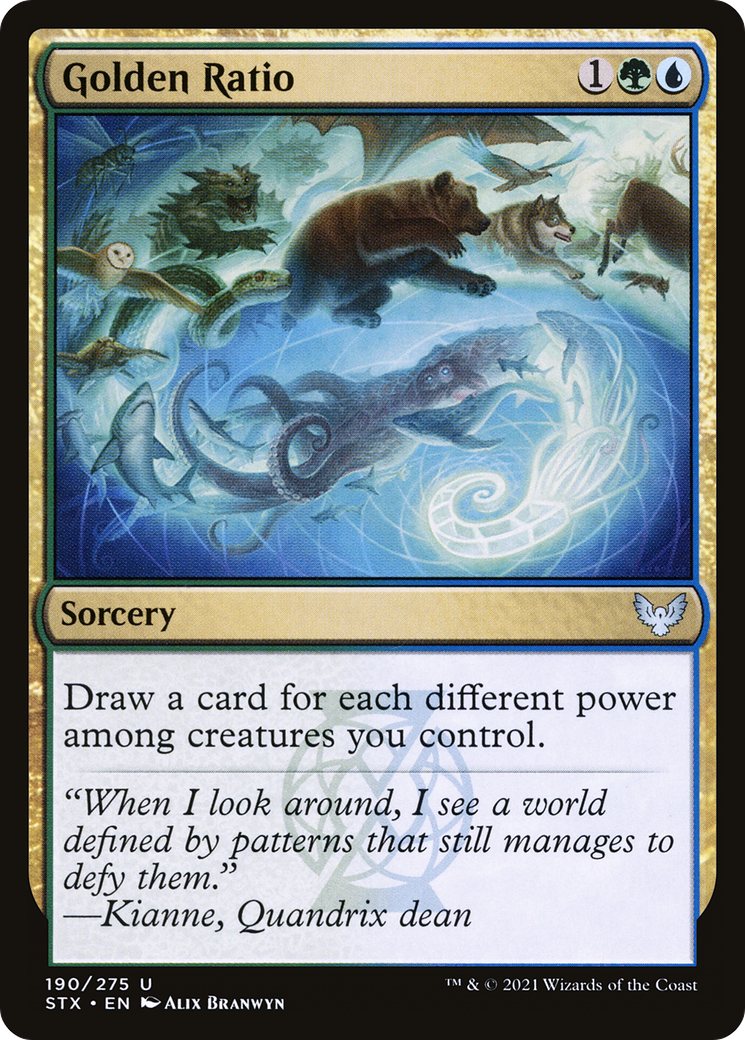 Golden Ratio (STX) 190 - WZRD TCG