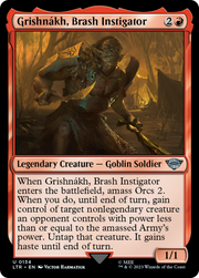 Grishnákh, Brash Instigator (LTR) 134 - WZRD TCG