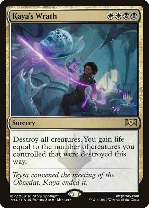 Kaya's Wrath front