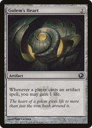 Golem's Heart (SOM) 161 - WZRD TCG
